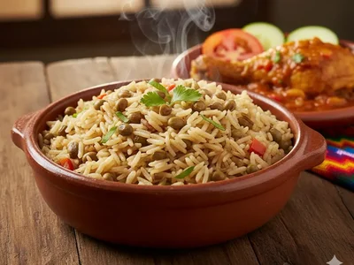 Arroz con Guandú y Coco