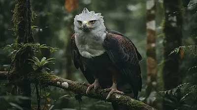 Águila Harpía (Harpia harpyja) - Animal de Panamá | Fotografía documental de naturaleza