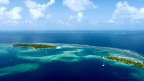 Islas San Blas Panma Drone Shot