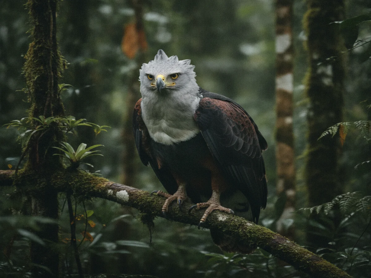 Águila Harpía (Harpia harpyja) - Animal de Panamá | Fotografía documental de naturaleza